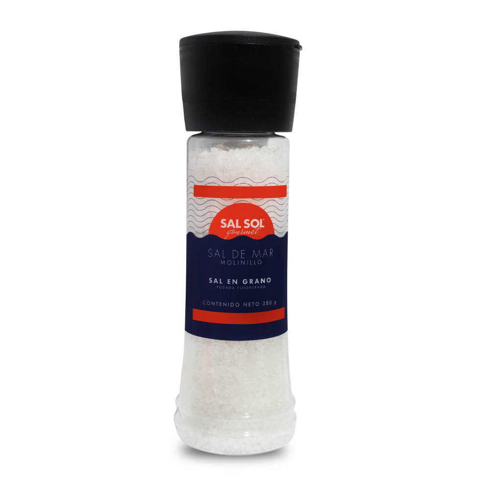 SAL SOL GOURMET C/MOLINILLO 380 gr. - SAL ROCHE