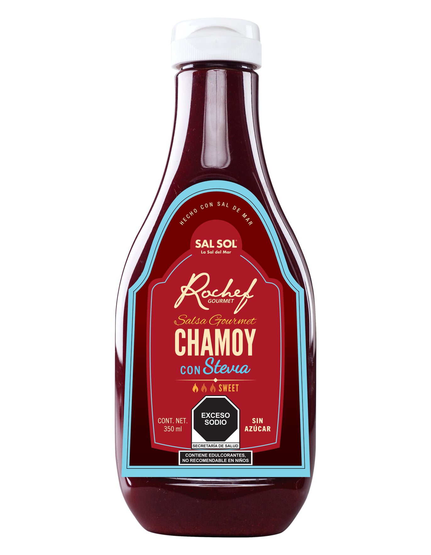 Salsa chamoy Rochef con Stevia gourmet 250ml