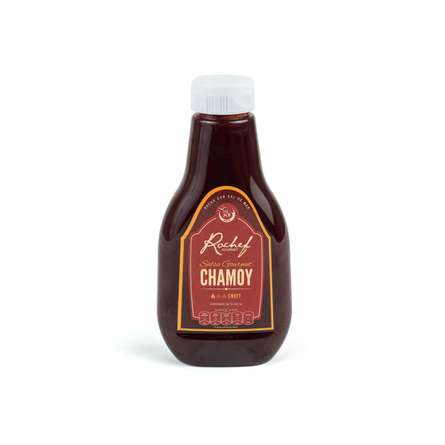 Caja salsa chamoy rochef gourmet 250 ml 12 unidades - COMERCIAL ROCHE