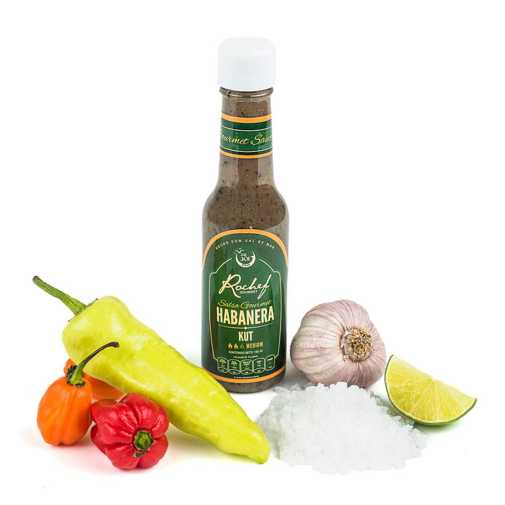 Caja salsa habanera kut 148 ml 24 piezas - COMERCIAL ROCHE