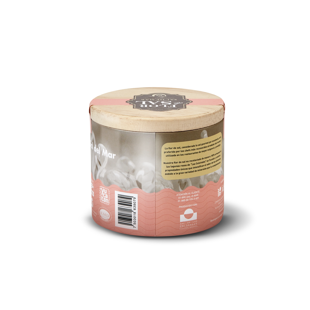 Flor de sal, sal sol 125 gr. - COMERCIAL ROCHE